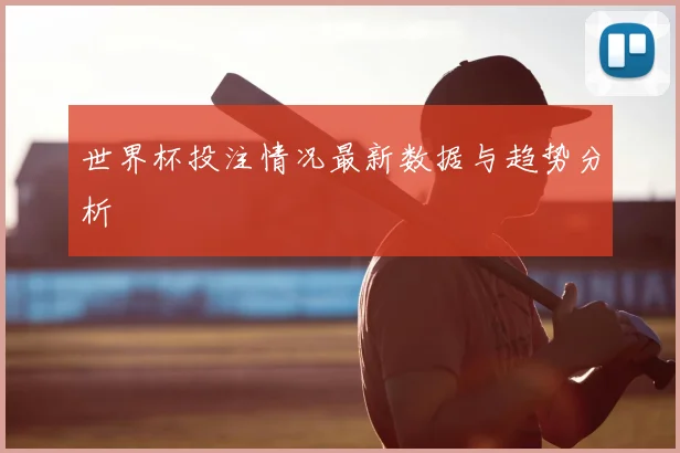 世界杯投注情况最新数据与趋势分析